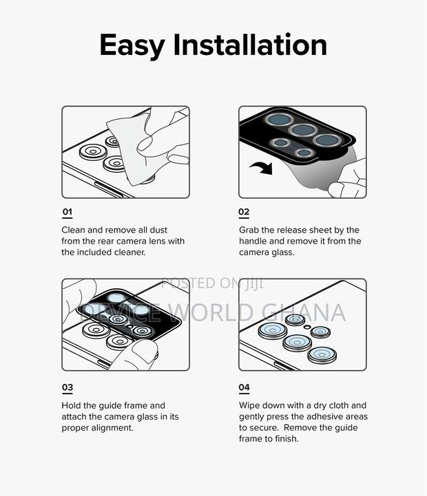 Camera Lens Protector (Rings) for Samsung Z Fold 6 5 4 3 · Photo 6