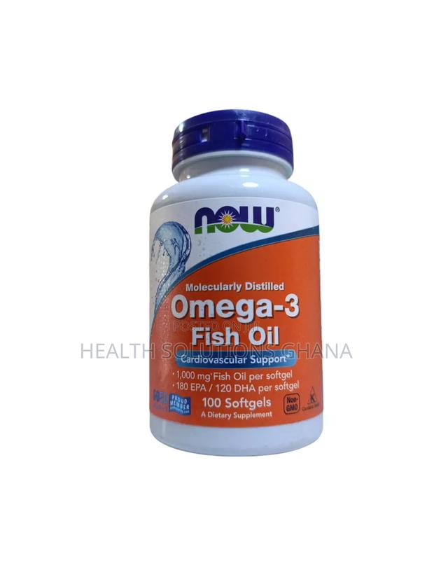 Now Omega 3 Fish Oil Softgels · Photo 1