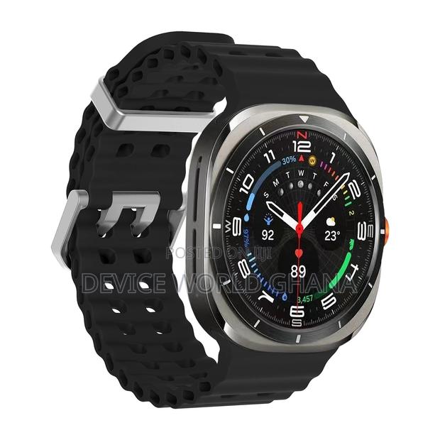 Marine Silicone Strap Available For Samsung Watch 7 Ultra · Photo 7