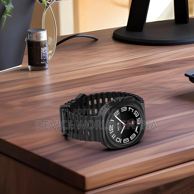 Marine Silicone Strap Available For Samsung Watch 7 Ultra · Photo 8