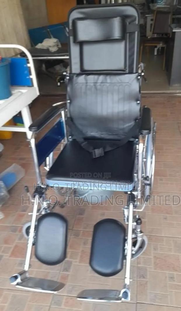 Abs Commode Wheelchair With Backrest · Photo 1