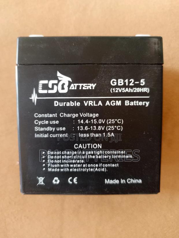 CSB 12v 5ah Original · Photo 1