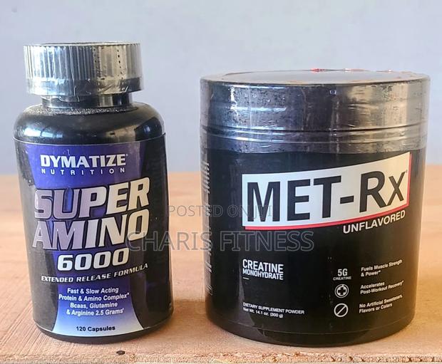 Creatine Powder + Amino 6000 ( Mass Gainer Combo) · Photo 1