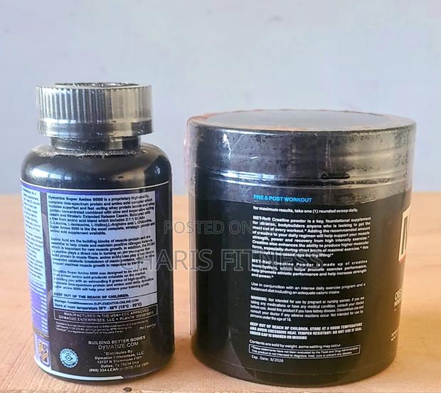 Creatine Powder + Amino 6000 ( Mass Gainer Combo) · Photo 3