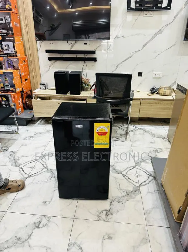 Ultra Modern Single Door Fridge Nasco Black Mini Fridge · Photo 1