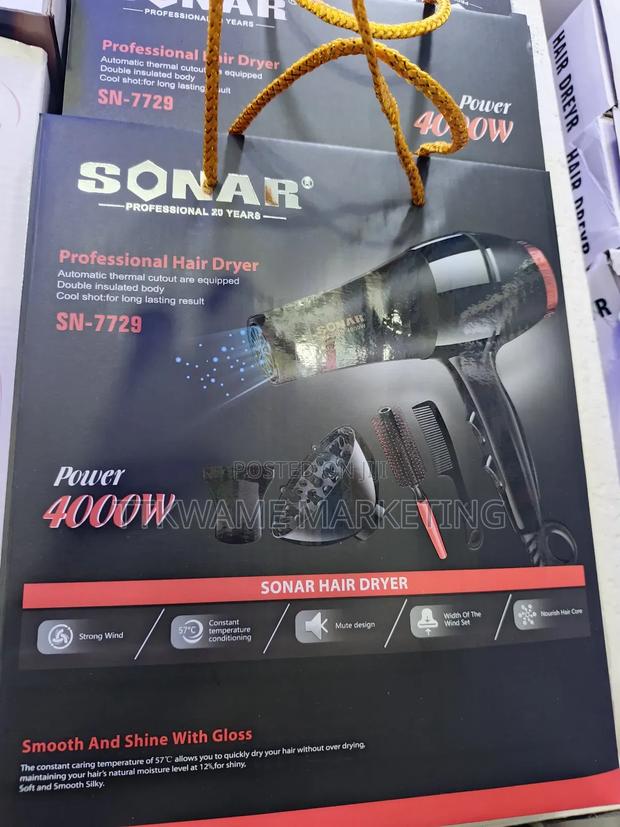Sonar Hair Dryer 5 in 1 · Photo 1