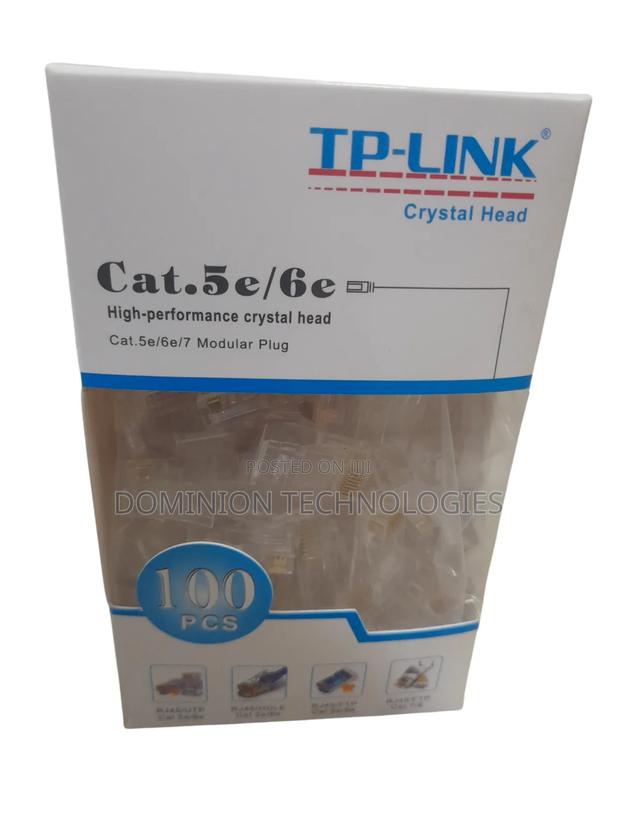 Tp-Link Cat6 Rj45 Connectors 100pcs · Photo 1