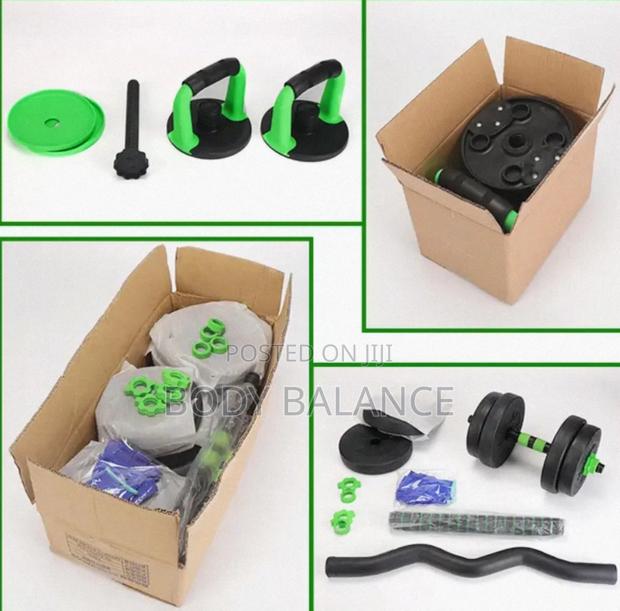 30kg (4 in 1) Dumbells/Barbells · Photo 2