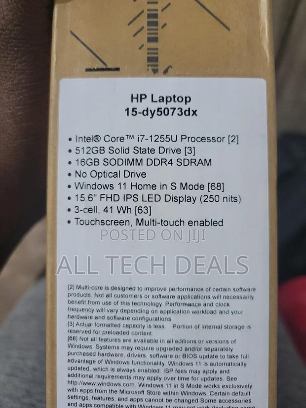 New Laptop HP 16GB Intel Core I7 SSD 512GB · Photo 1