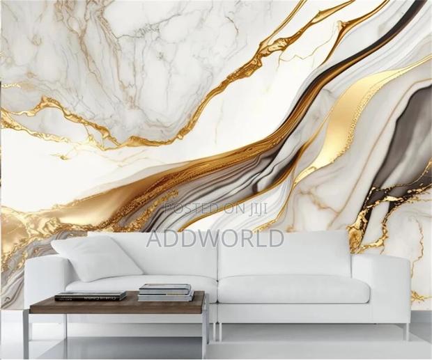 Self Adhersive Marble Wall Sticker · Photo 2