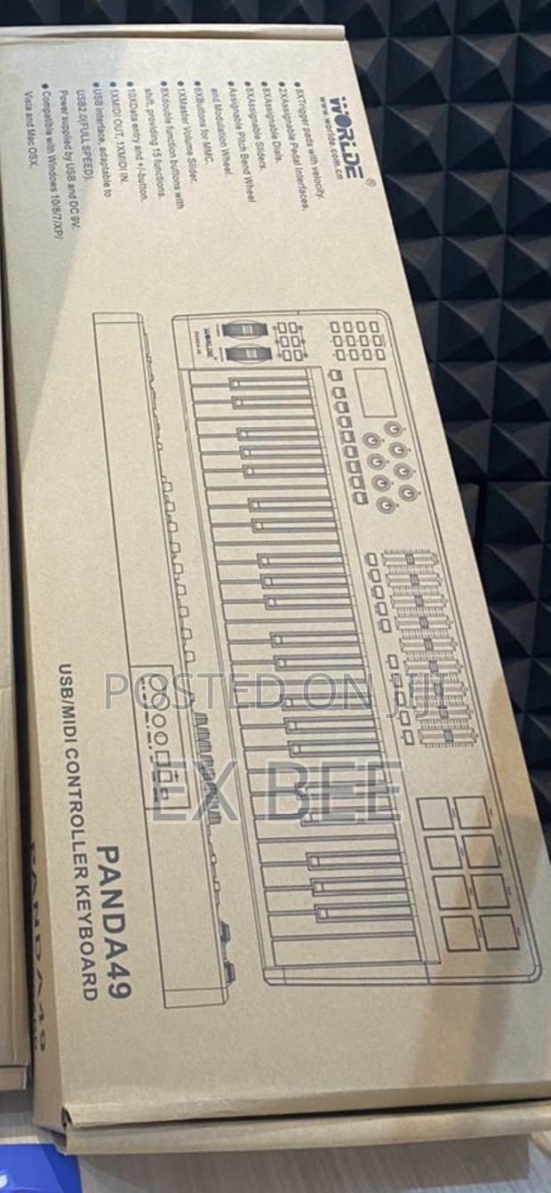 Worlde Panda 49key 4octave Studio Midi Keyboard Controller · Photo 2