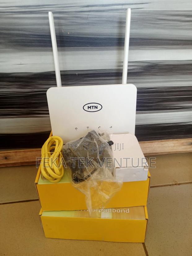 All Network 4g MTN Router + 5000mah Ups · Photo 3