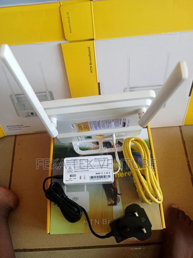 MTN 4g Turbo Router (Support Voda,At,Mtn) + Powerbank · Photo 2