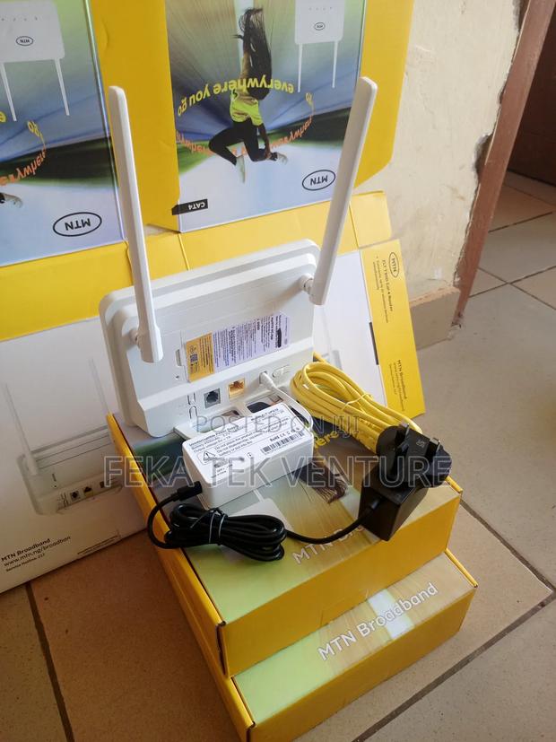 Turbo 4g Mtn,Voda, at Sim Card Supported Router + Power Bank · Photo 3