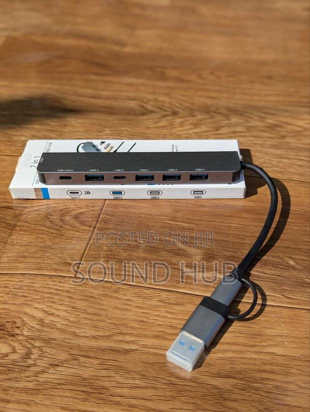 7in1 Multi Ports USB Type C Hub Splitter Adapter Expansion · Photo 3