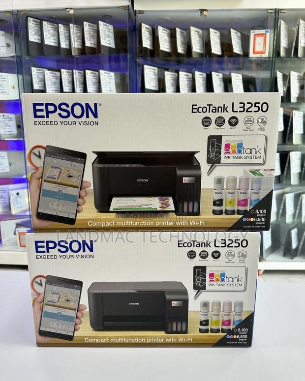 Epson Ecotank L3250 A4 Wi-Fi All-in-One Ink Tank Printer Ink · Photo 1
