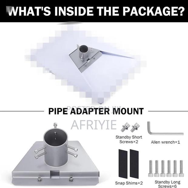 Starlink Gen 3 Pipe Adapter Stainless Steel · Photo 3