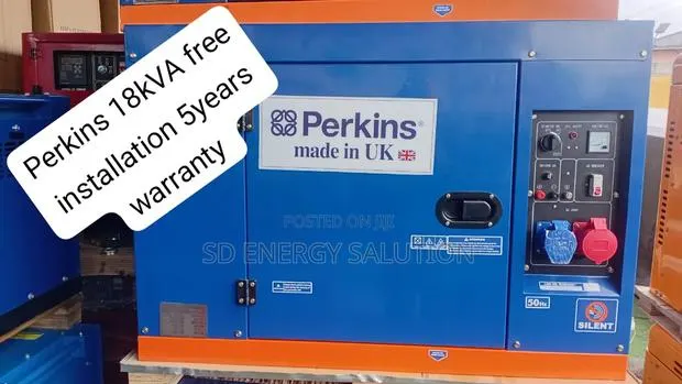 Brand New Perkins 18kva Silent Generator With Low Fuel Consumption · Photo 1