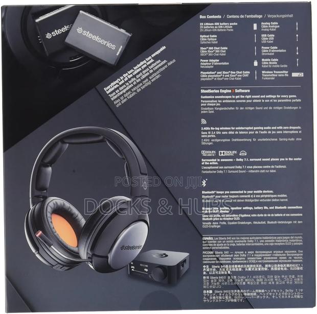 Steelseries Siberia P800 Wireless Gaming Headset - Dolby 7.1 · Photo 4