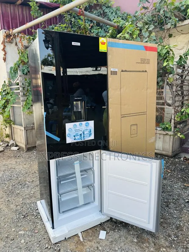 Lagacy Double Door Black Mirror Fridge 311l · Photo 1