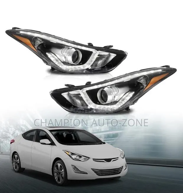 Elantra 2014-2015-2016 Led Headlight Pair