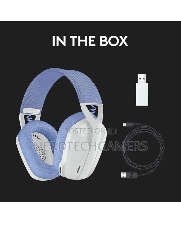 Logitech G435 LIGHTSPEED Wireless Gaming Headset - Black · Photo 5