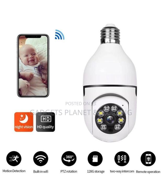 Smartnet Wifi Security IP Bulb Camera | V380 · Photo 2