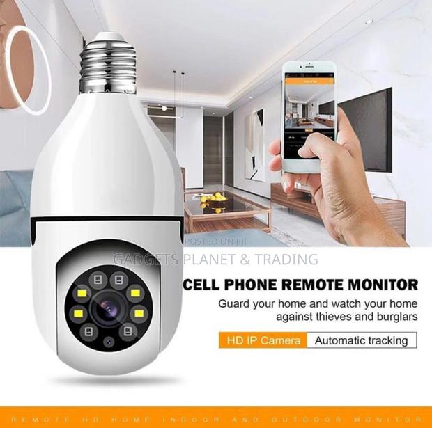 Smartnet Wifi Security IP Bulb Camera | V380 · Photo 3