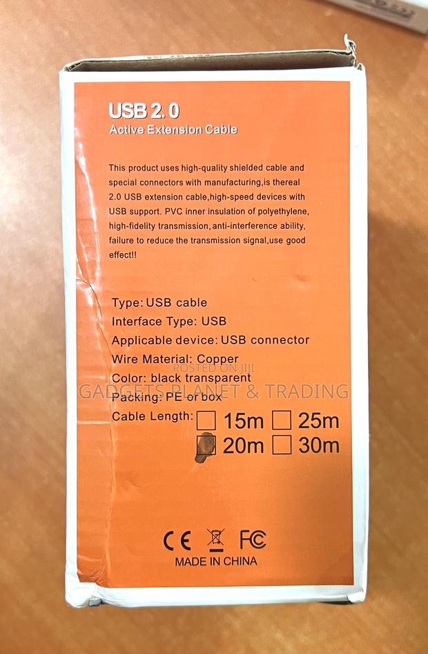 Usb 2.0 Active Extension Cable (Male to Female)Highspeed 20m · Photo 4