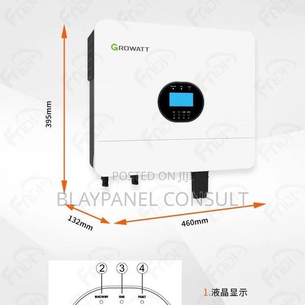 Growatt 6kw 48v Hybrid Inverter -SPF 6000 Es Plus · Photo 3
