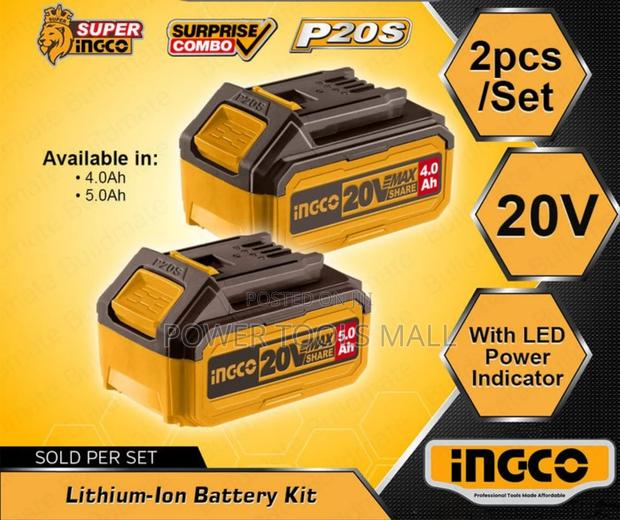 2x Battery Kit 20v 4ah COSLI240312 · Photo 1