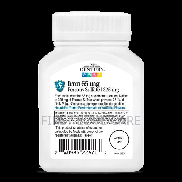 21st Century Iron 65mg 120 Tablet · Photo 5
