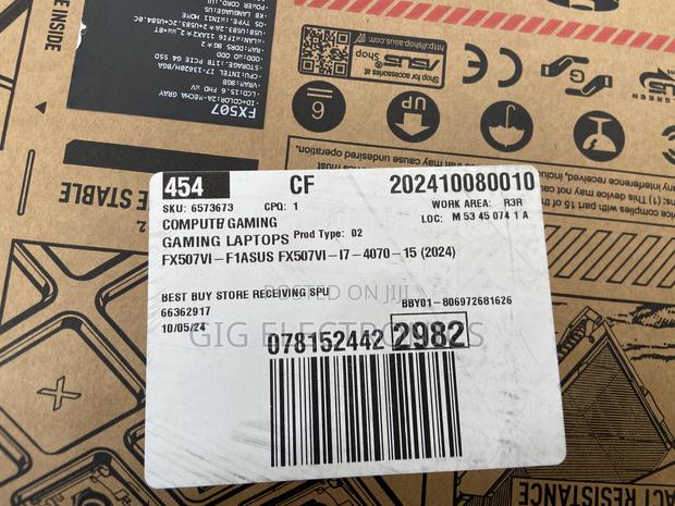 New Laptop Asus TUF Gaming FX504 16GB Intel Core i7 SSD 1T · Photo 5