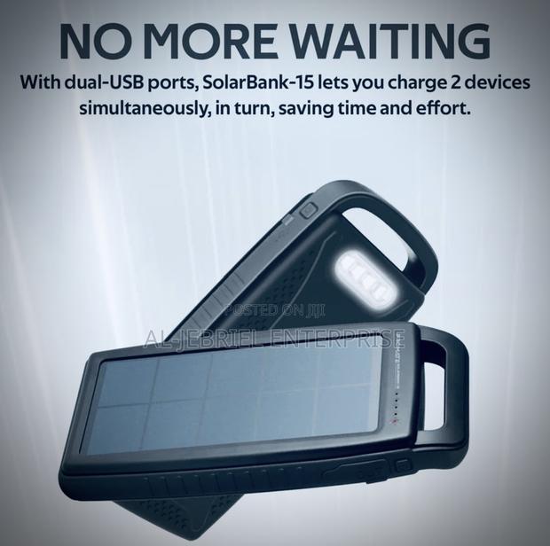 Promate Solarbank 20 Powerbank + 2.1A USB Port Led Light · Photo 2