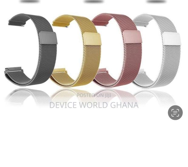 Milanese Stainless Steel Strap for Samsung Watches/Huawei/Or · Photo 1