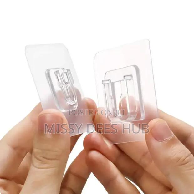 Multifunctional Double-Sided Adhesive Wall Hooks - 10pcs · Photo 7