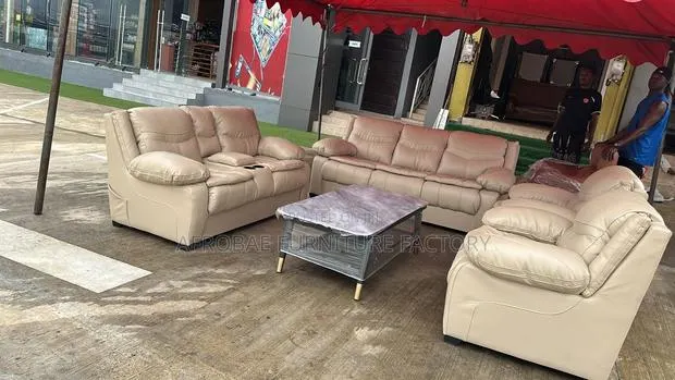 Quality Sofa Sets From Afrobae Furniture Factory · Photo 1