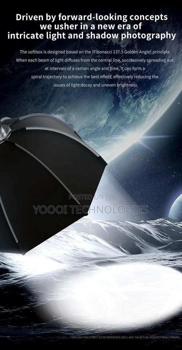 New Triopo 120cm Octagon Softbox Bowen’S Mount With Grid · Photo 7