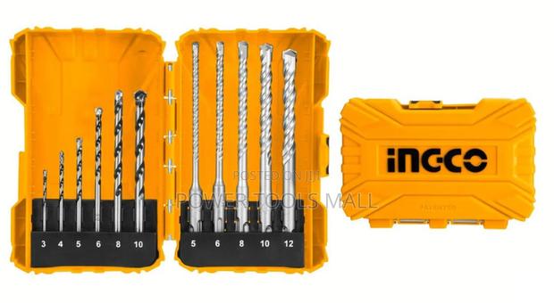 11pcs Masonry and Hammer Drill Bits AKDL31101 · Photo 1