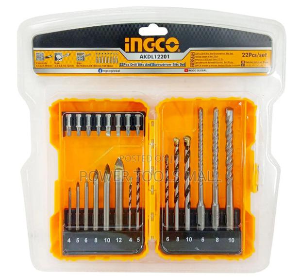 22pcs Drill Bits and Screwdriver Bits Set AKDL12201 · Photo 4