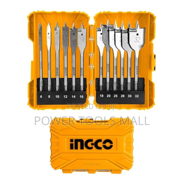 22pcs Flat Wood Drill Bits Set AKDL1201 · Photo 2