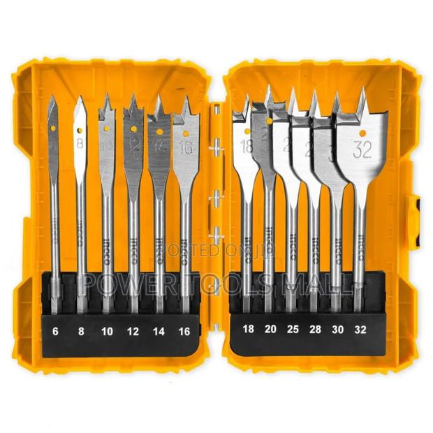 22pcs Flat Wood Drill Bits Set AKDL1201 · Photo 3