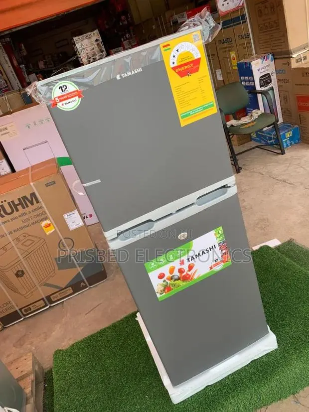 Tamashi Double Door Fridge 127 Litres Top Freezer · Photo 1