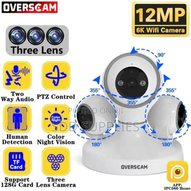 3 Lenses Smart Wifi Security Cameras 12mp Wholesale · Photo 1