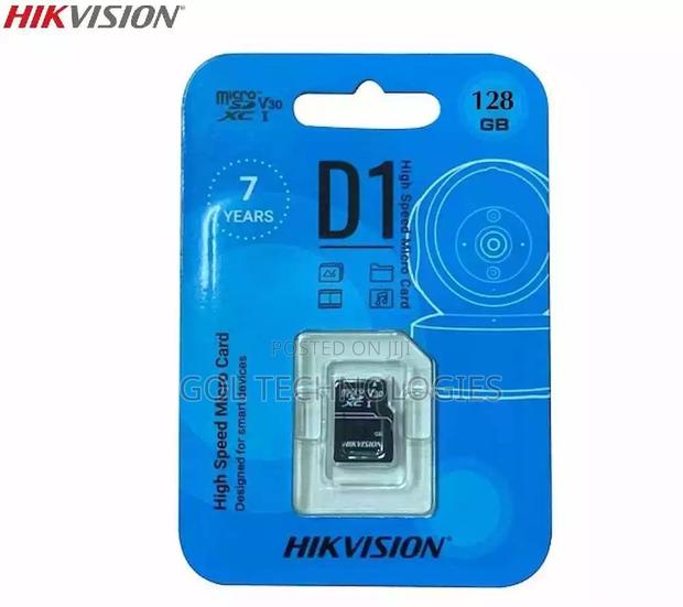 Hikvision HS-TF-D1 128GB Memory Card (Black) Micro SD Card · Photo 1