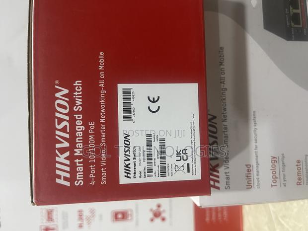 Hikvision Ds-3e1105p-Ei/M 4port Smart Managed Poe Switch · Photo 3