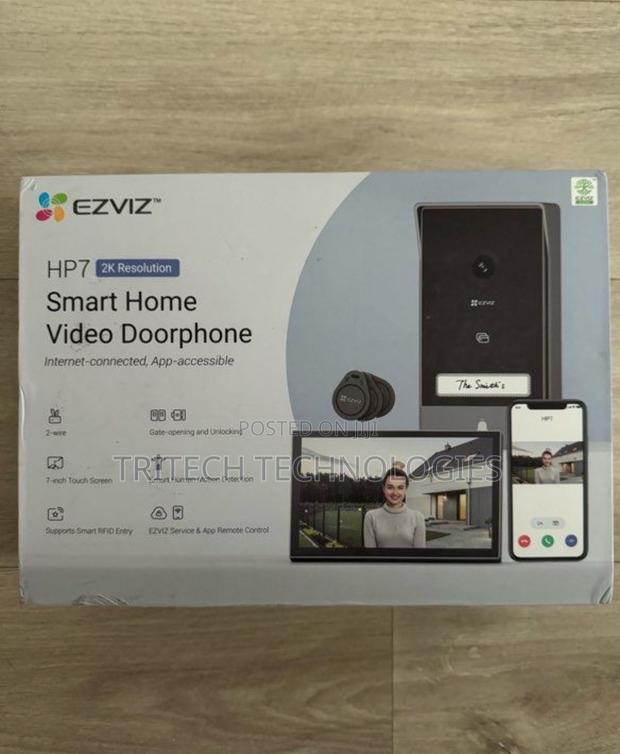 EZVIZ HP7 Wireless/Wifi Videodoor Intercom Smart Home /3mp · Photo 1