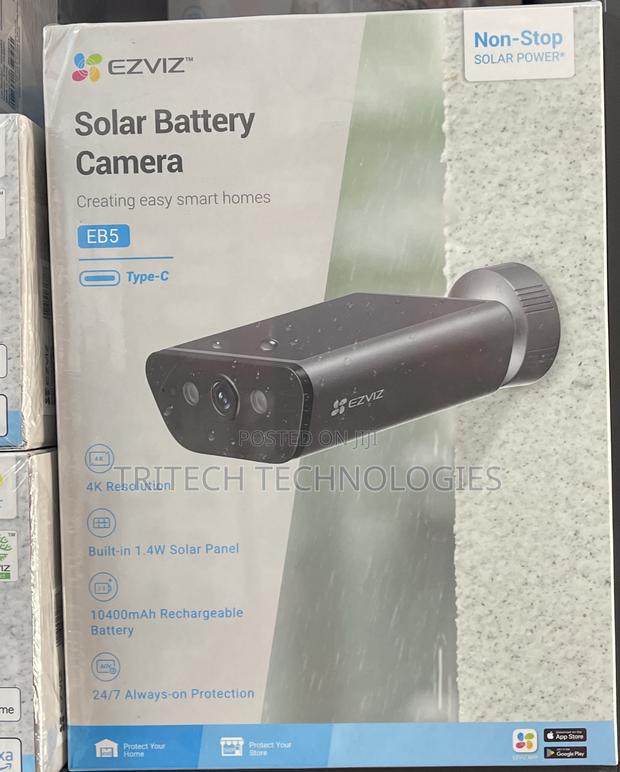 EZVIZ EB5 8MP Outdoor Wifi Smart Solar Camera · Photo 2