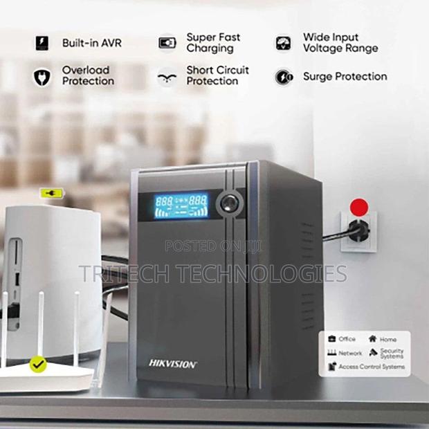 Hikvision Ups 2000va (2kva) LCD Display Built-in Avr · Photo 3