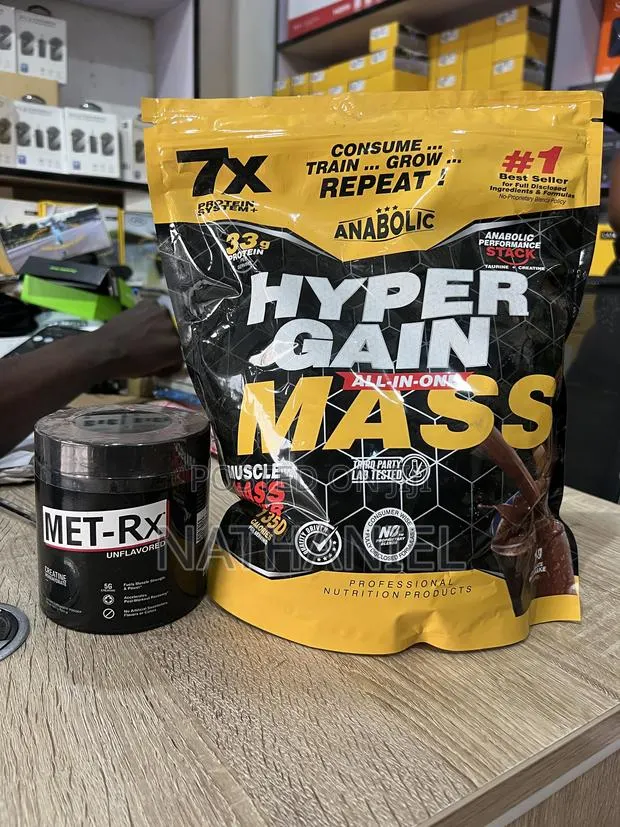 7X Hyper Gain + MET-Rx Creatine Muscle Combo · Photo 1